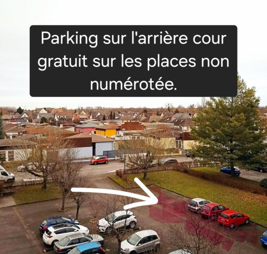 Logement Dans Residence - A 10 Km Du Centre Ville Et A 5 Minute Du Parlement Europeen Avec Parking Gratuit Hoenheim Εξωτερικό φωτογραφία