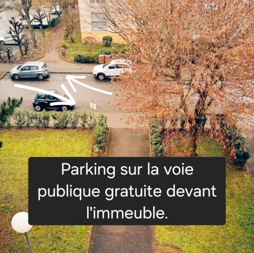 Logement Dans Residence - A 10 Km Du Centre Ville Et A 5 Minute Du Parlement Europeen Avec Parking Gratuit Hoenheim Εξωτερικό φωτογραφία